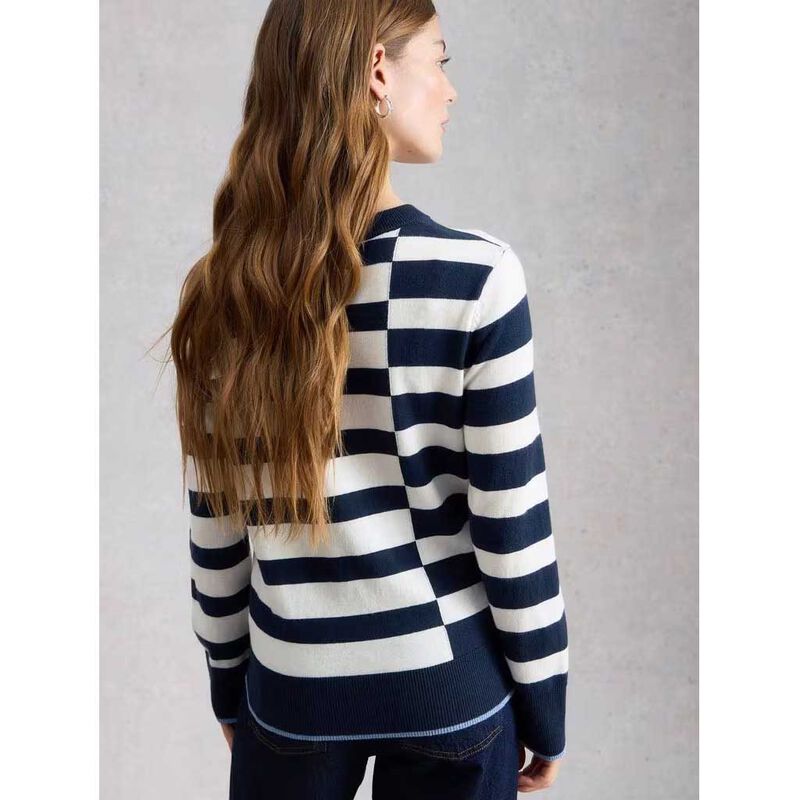 White Stuff Katie Stripe Jumper image number 1
